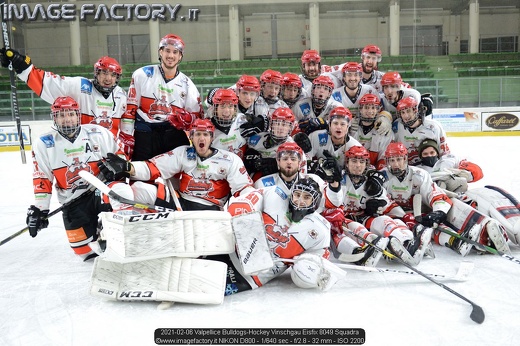 2021-02-06 Valpellice Bulldogs-Hockey Vinschgau Eisfix 8049 Squadra